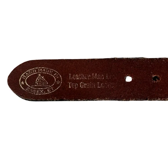 Philadelphia Cricket Country Club Golf Course Belt Women’s 30 Blue Embroidered